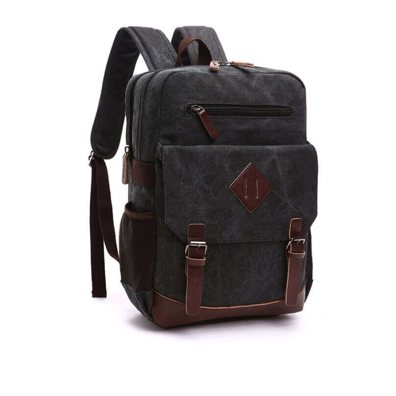 Canvas Backpack | Fits 14 Inch Laptop