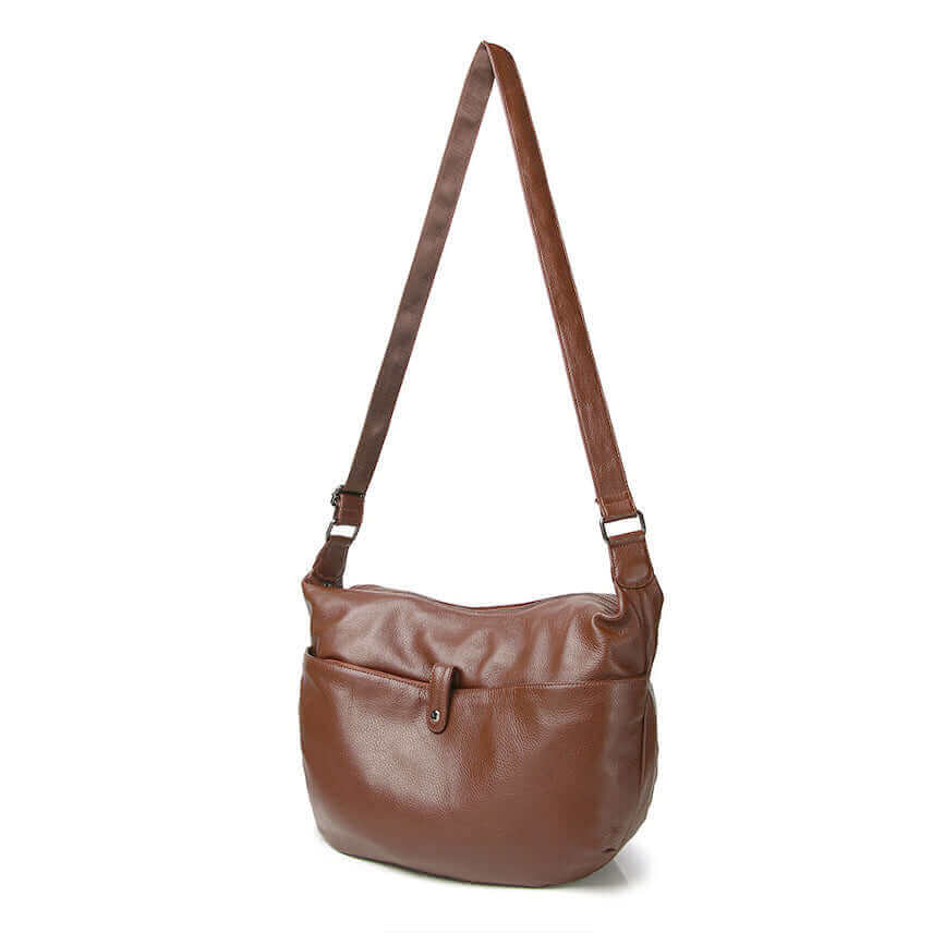 Premium Large Leather Shoulder Crossbody Bag for Women