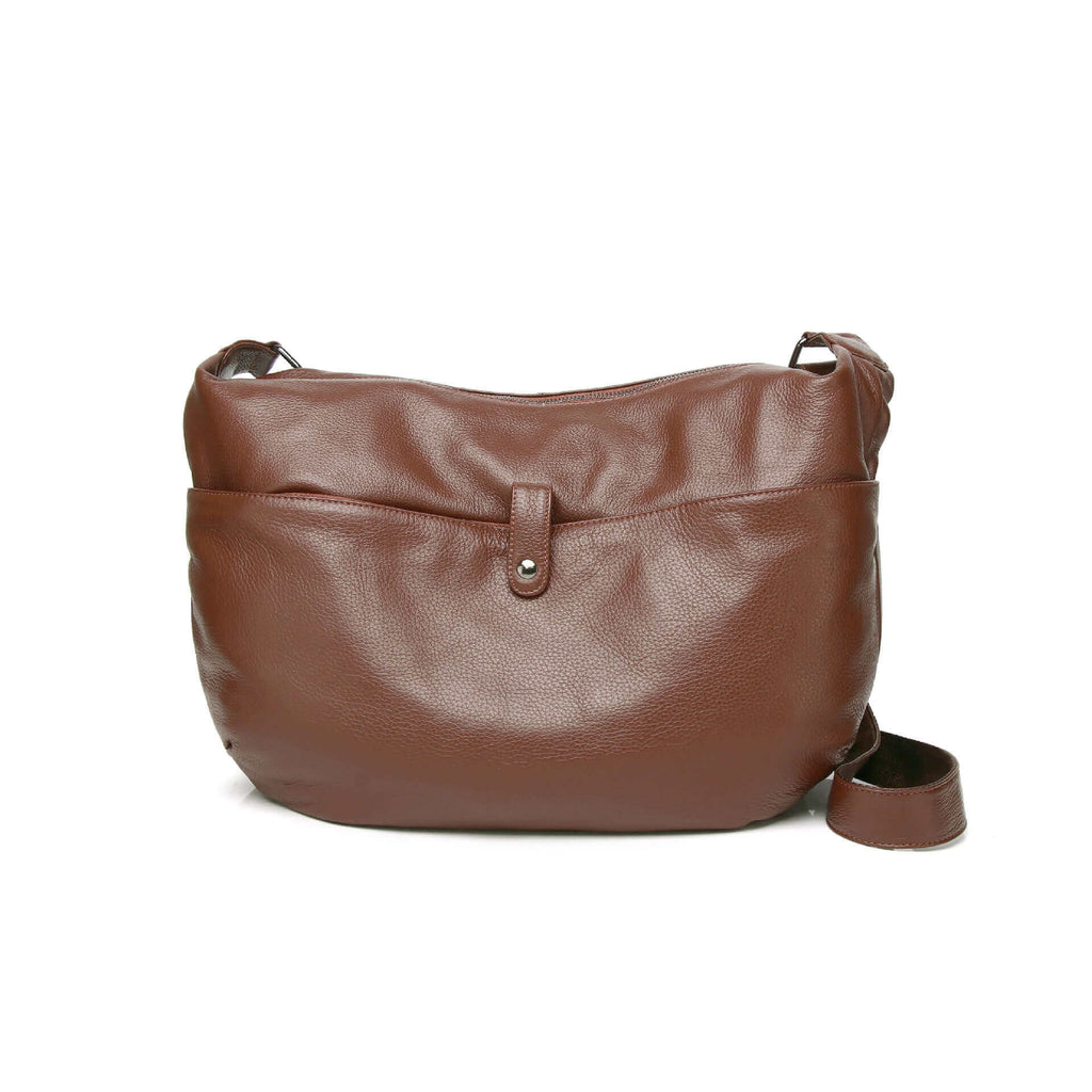Premium Large Leather Shoulder Crossbody Bag for Women