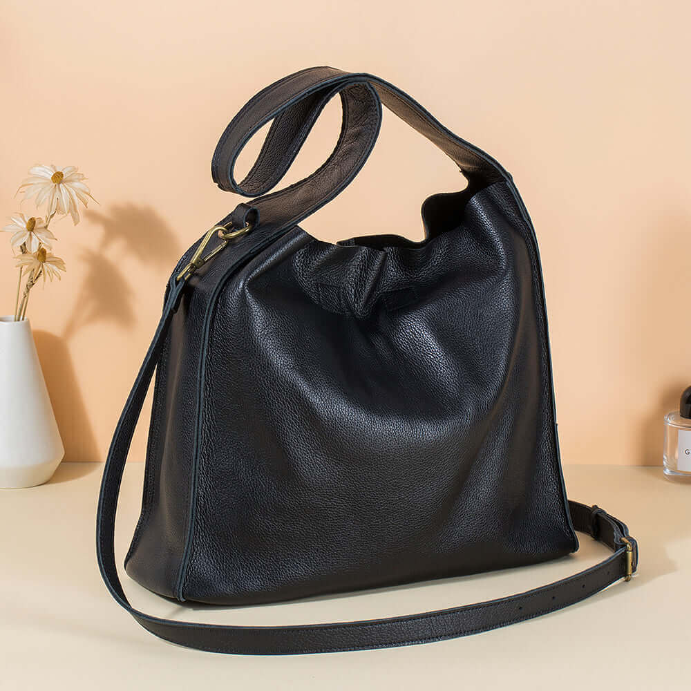 Stylish Leather Tote Shoulder Bag for Women