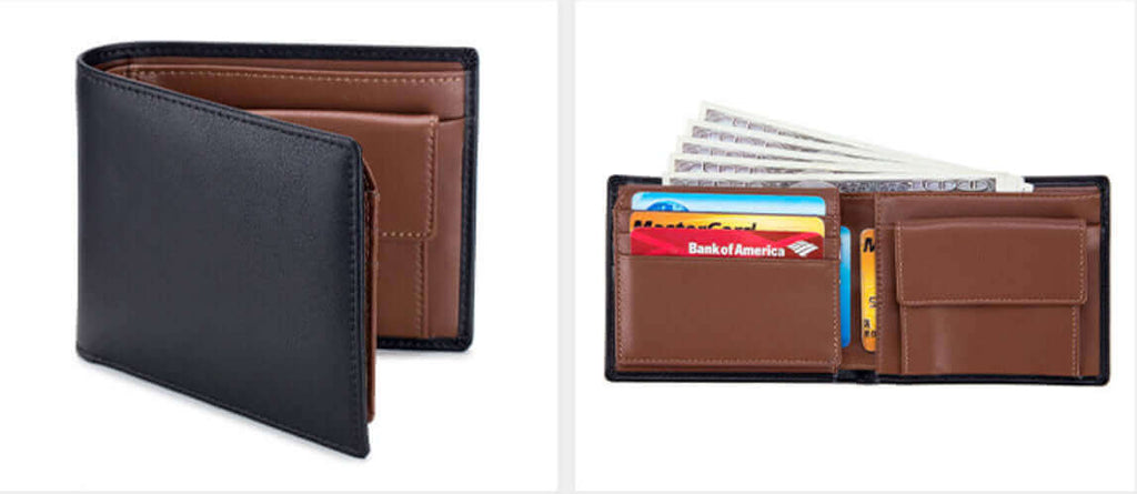 Men's Leather RFID Wallet NZ