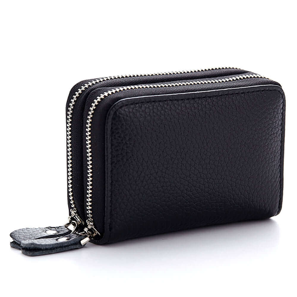 Womens Mens Leather Card Holder Case Coin Wallet Purse NZ