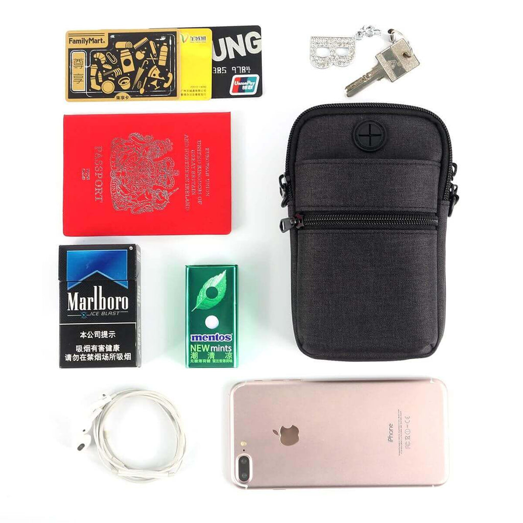 Small Waist Mobile Phone Crossbody Bag Travel Mens Womens
