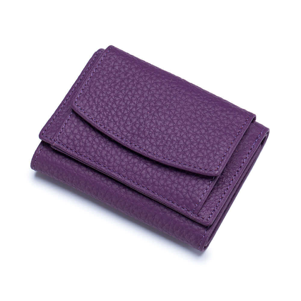 Women's Leather RFID Mini Wallet NZ with Coin pocket
