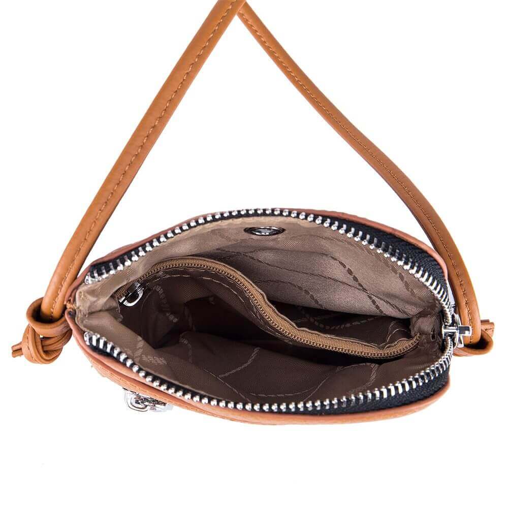 Ladies Women's Genuine Leather Crossbody Shoulder Bag NZ