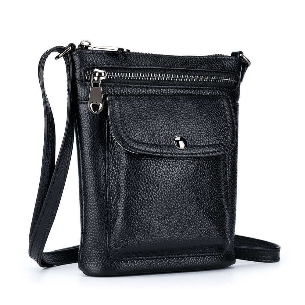 Women's Leather Small Shoulder Crossbody Bag | Side Bag