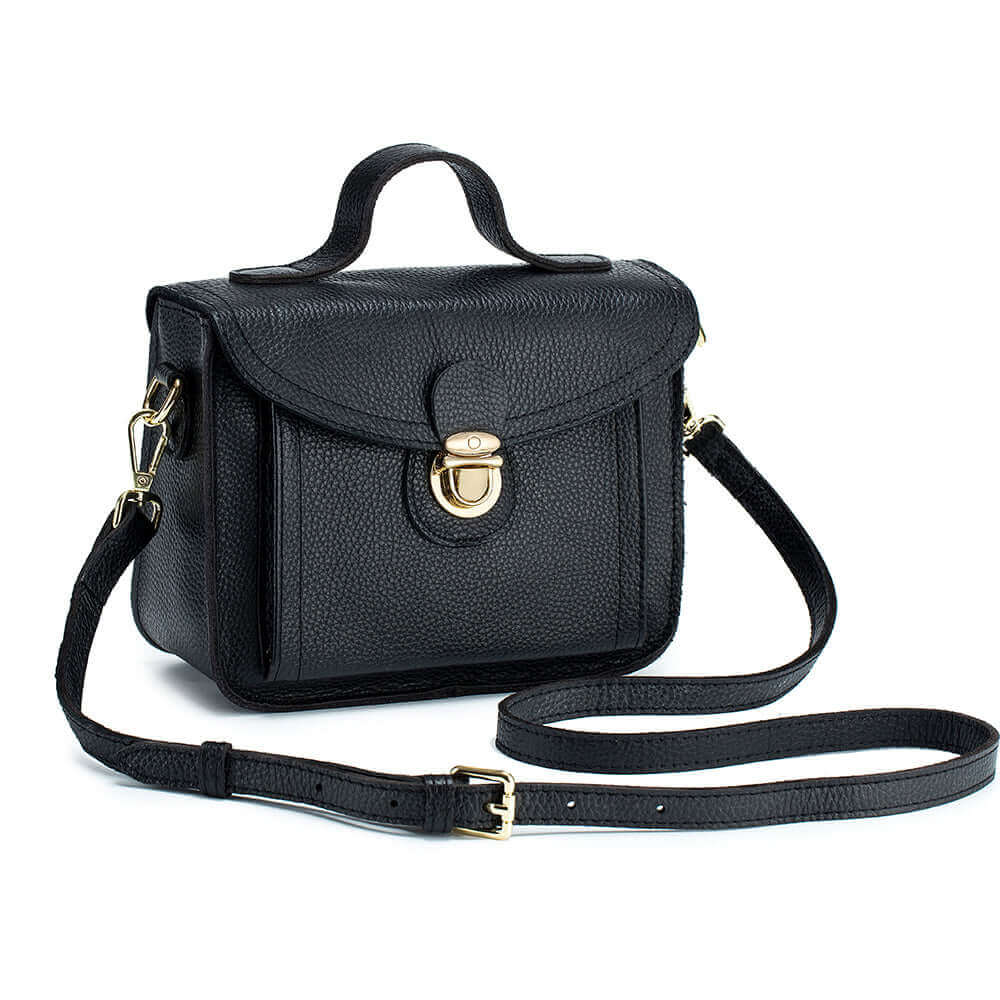 Women's Leather Small Messenger Bag | Handbag and Crossbody