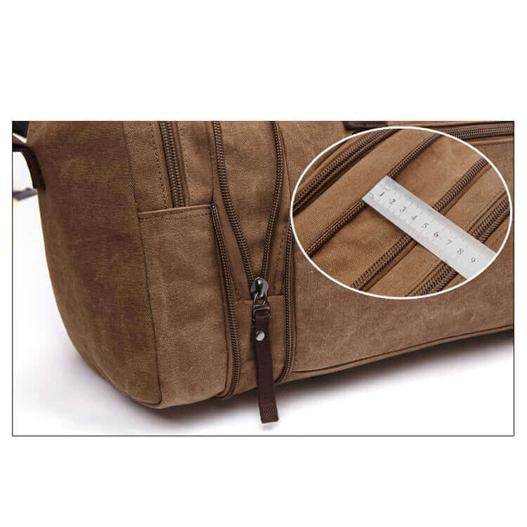 Canvas Large Duffle Bag Travel Overnight Weekender Luggage Bag NZ