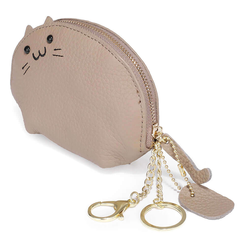 Leather Small Cute Keychain Card Coin Purse Wallet NZ Women's Ladies
