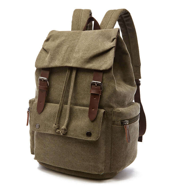 Vintage Casual Canvas Backpack 23L