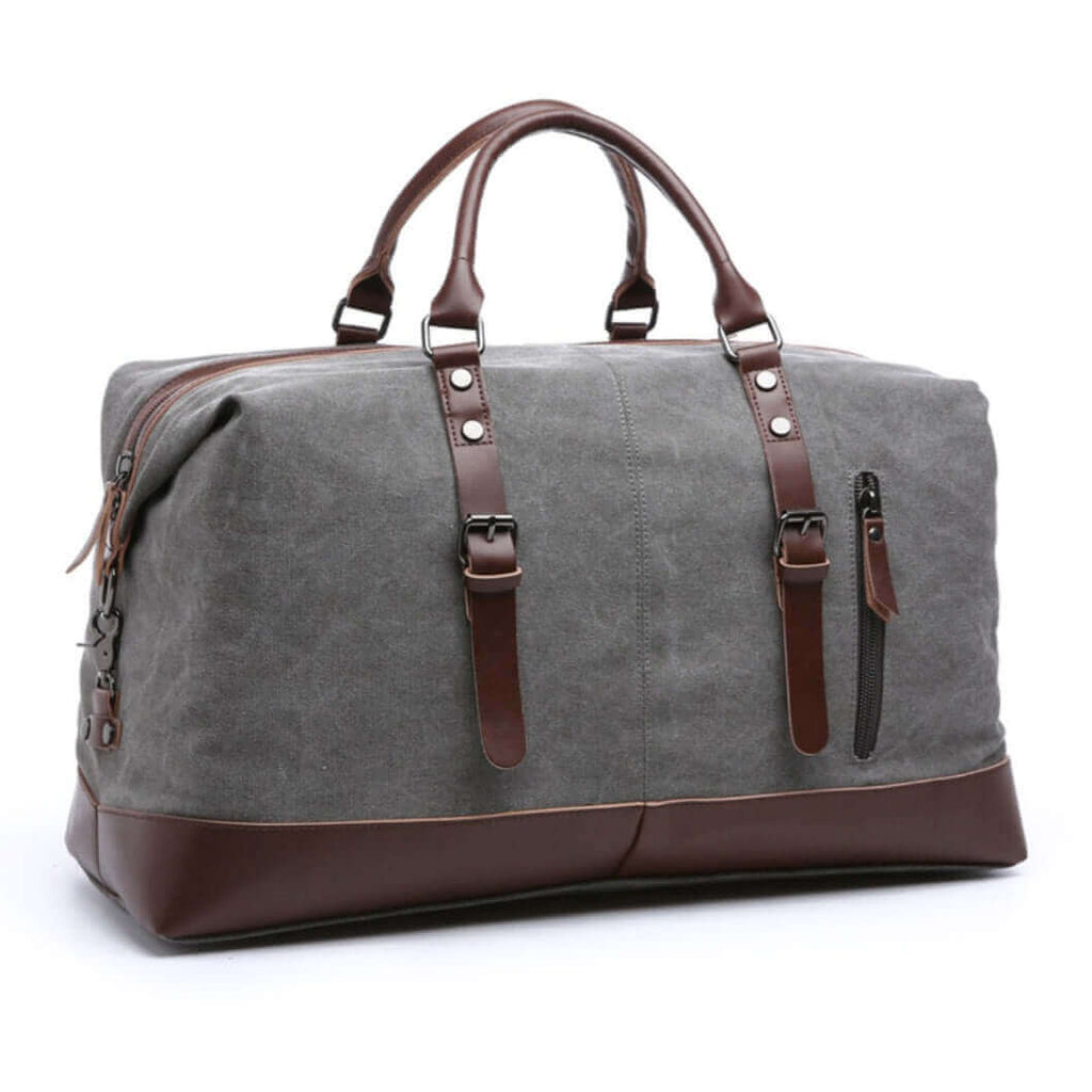 Canvas Travel Duffle Bag | Overnight Weekender Bag