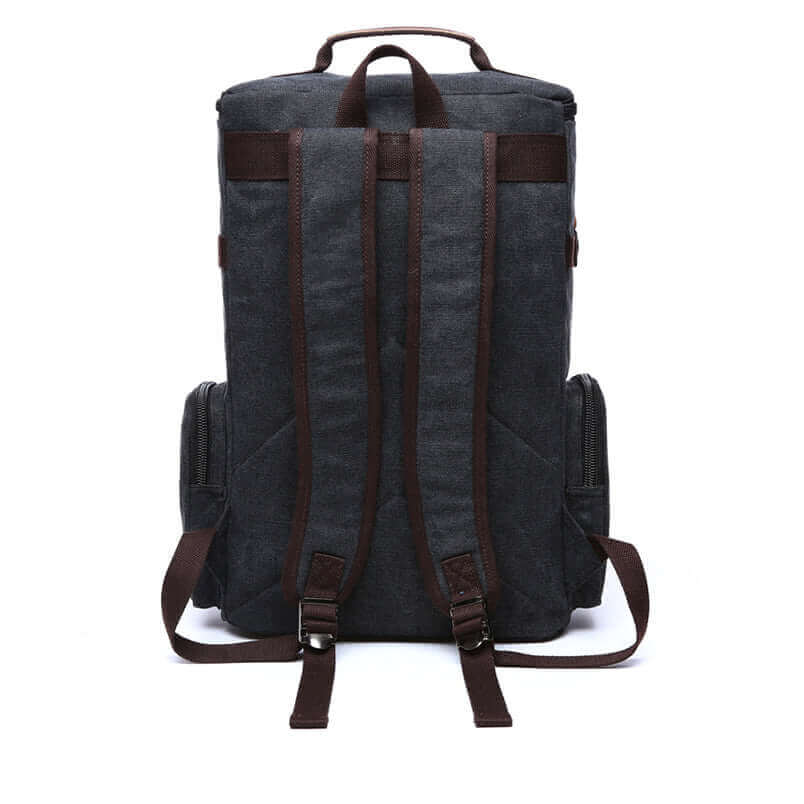Vintage Canvas Backpack Laptop Bag Travel Bag Retro Satchel NZ Mens