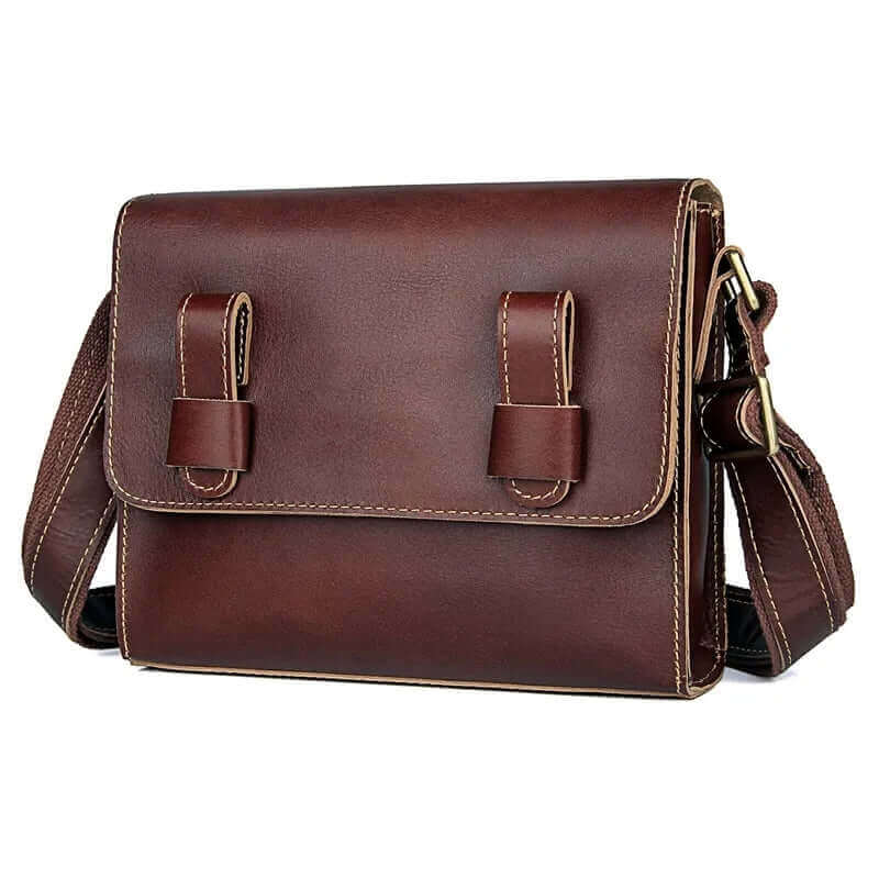 Vintage Leather Shoulder Crossbody Small Messenger Bag
