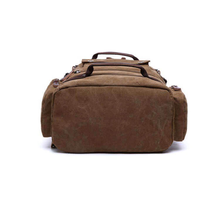 Vintage Canvas Laptop Backpack Travel Outdoor Satchel Bag NZ Mens46X30
