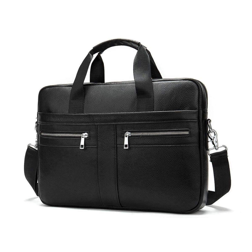 Men's Leather Laptop Bag | 14-inch Briefcase