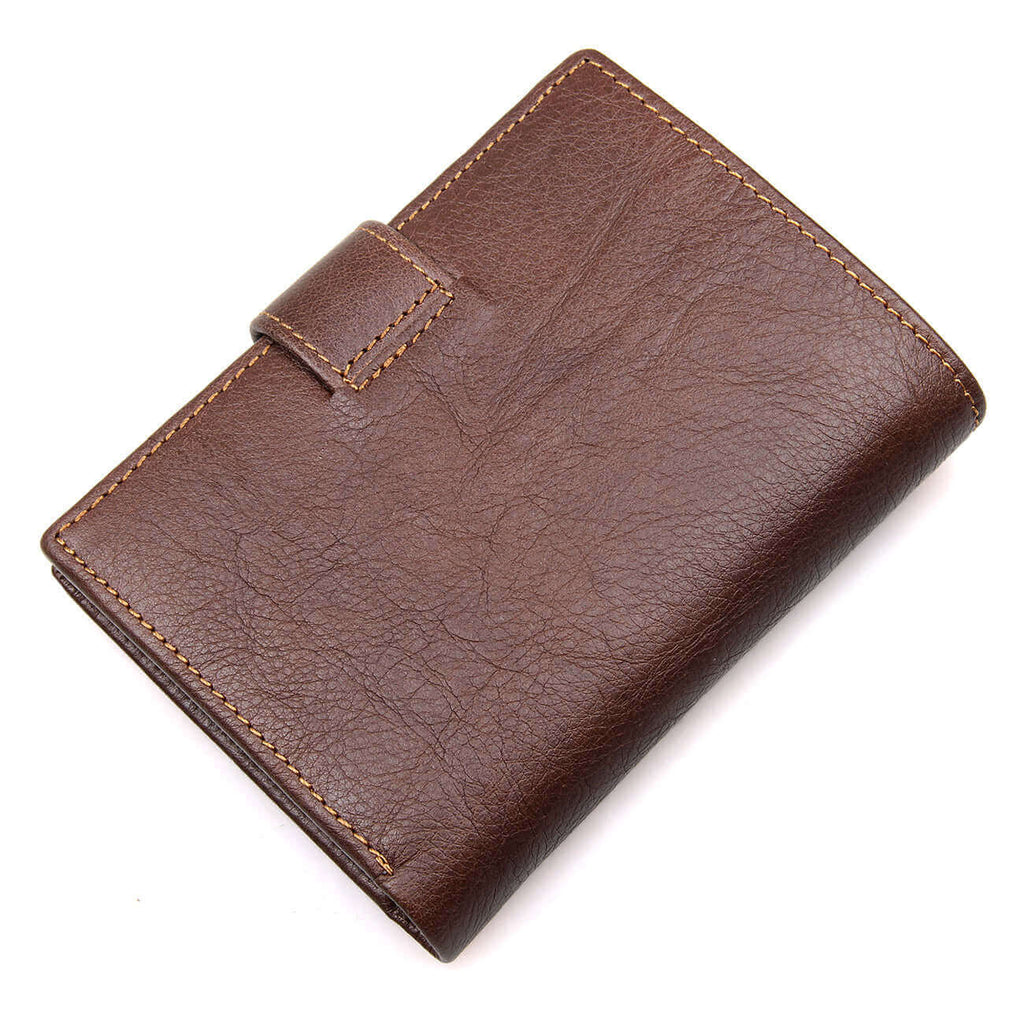 Genuine Leather RFID Wallet NZ Men's