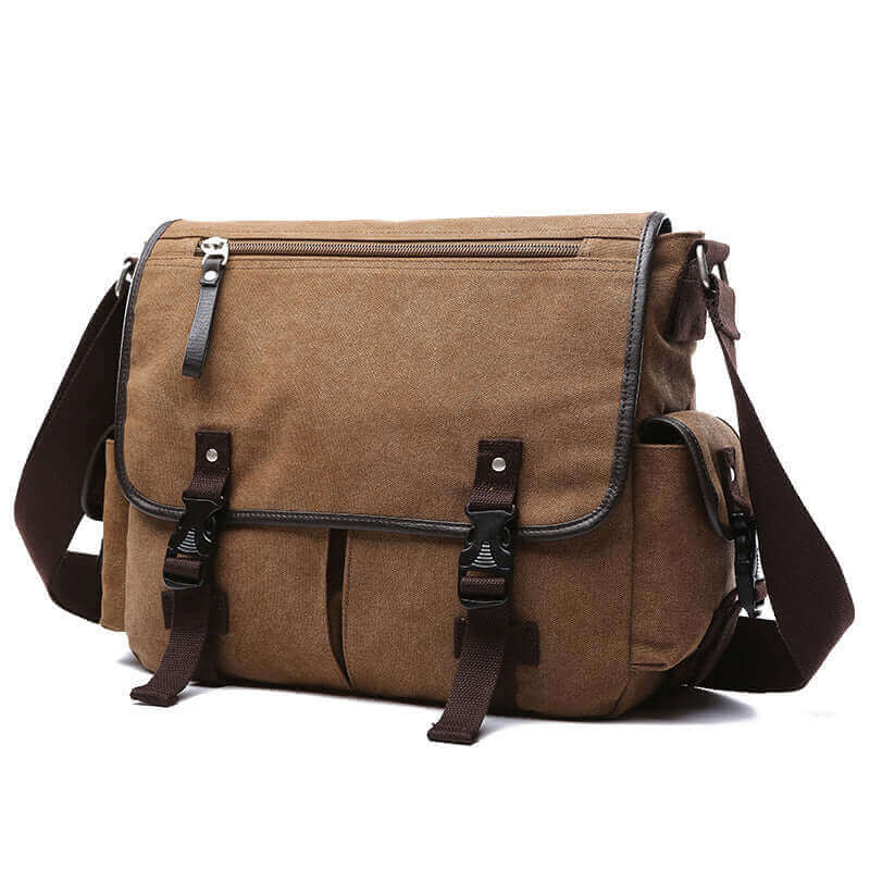 Canvas Messenger Bag | Shoulder Crossbody Satchel Bag -190