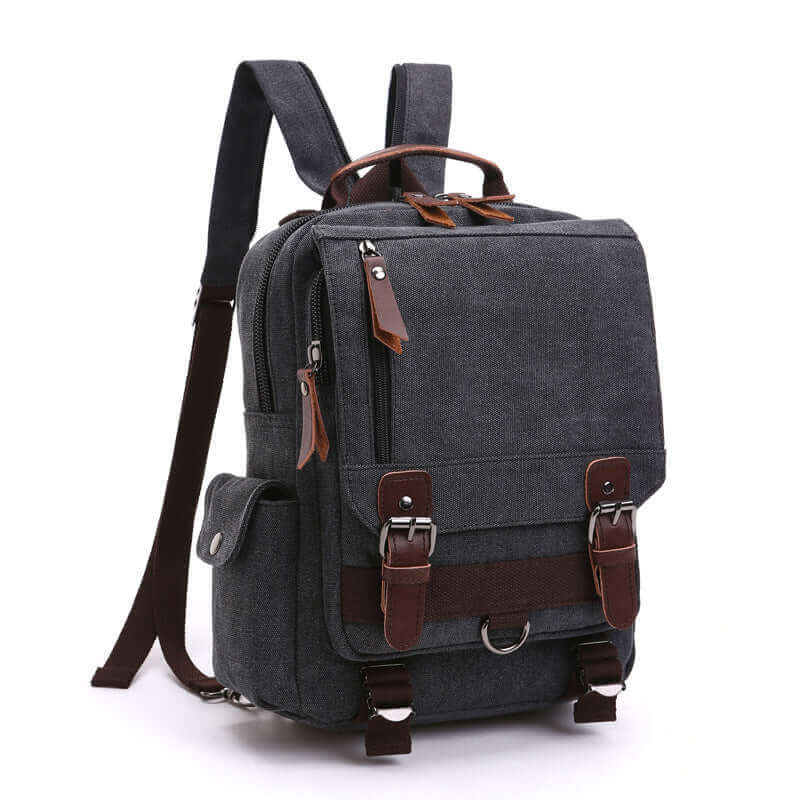 Versatile Canvas Sling Bag | Multiple Carrying Styles Chest Bag
