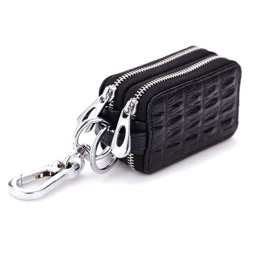 Leather Car Key Case NZ | Keyring and Keychain