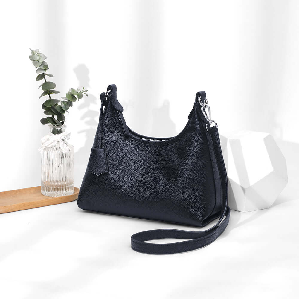 Fashion display leather bag for women