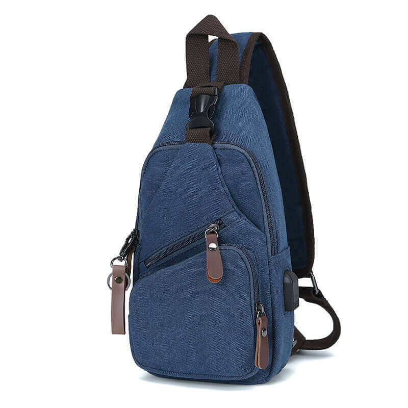 Canvas Sling Bag for Men Chest Bag GDPS Bag NZ