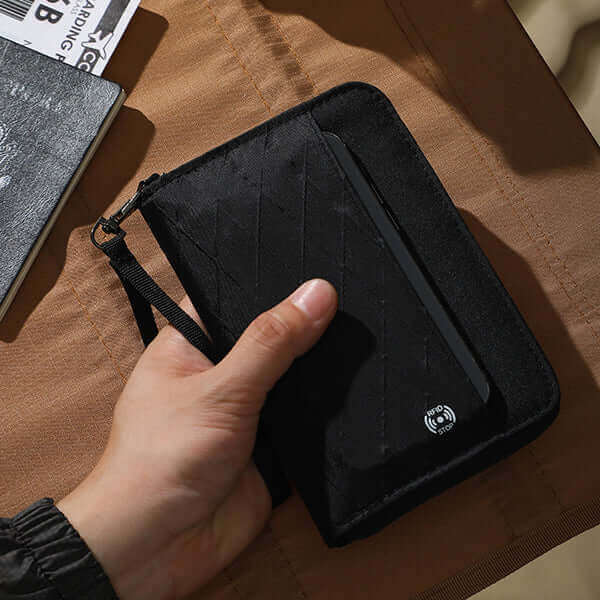 Durable Travel Passport Wallet with RFID Protection