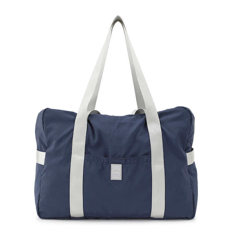 Versatile Foldable Travel Duffel Bag - Navy blue