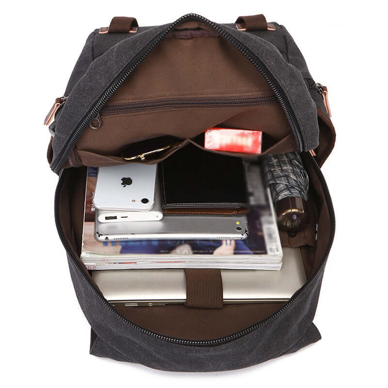 Classic backpack design for work or university