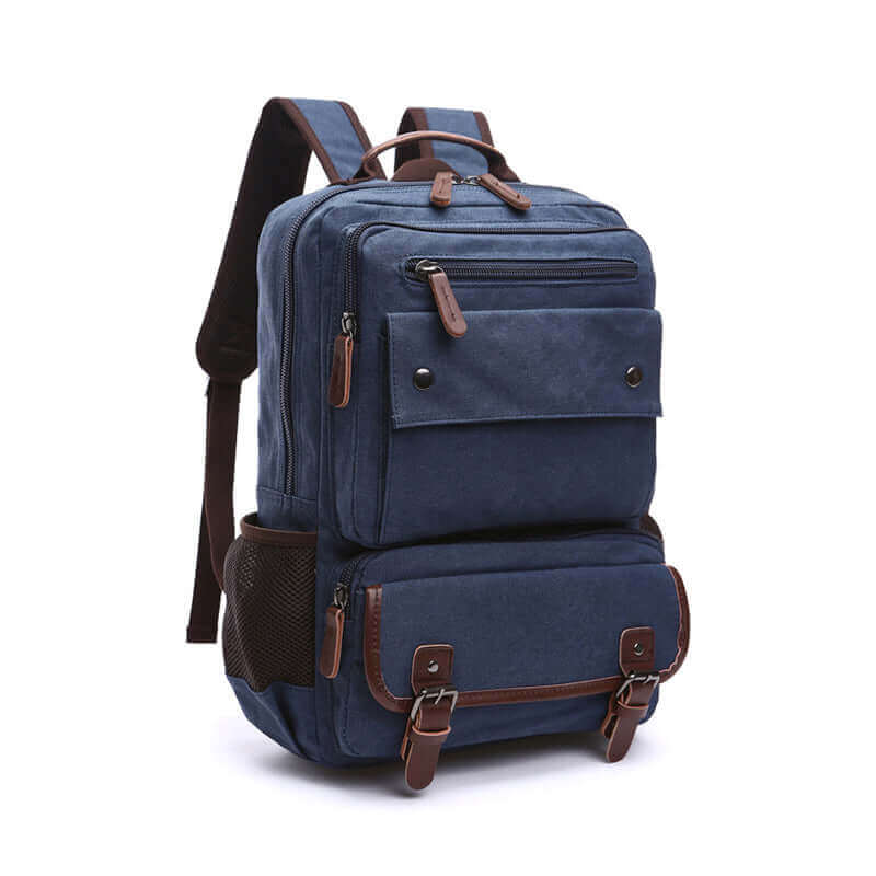 Everyday use canvas backpack with a capacity of 12L, ideal for casual outings.