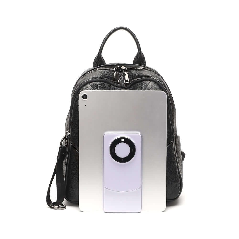 leather backpack fitting 10.9 inch ipad