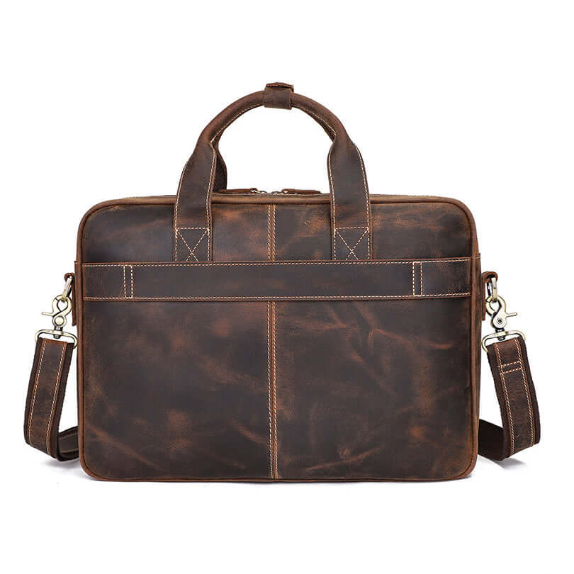 High-quality genuine leather texture.