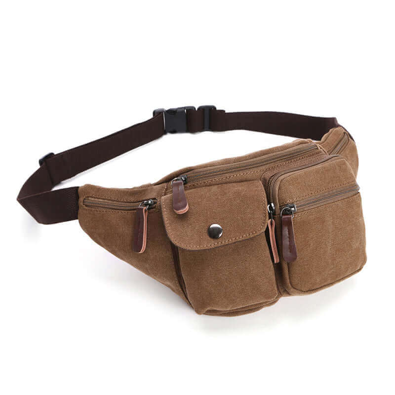  Men's canvas bum bag in classic design