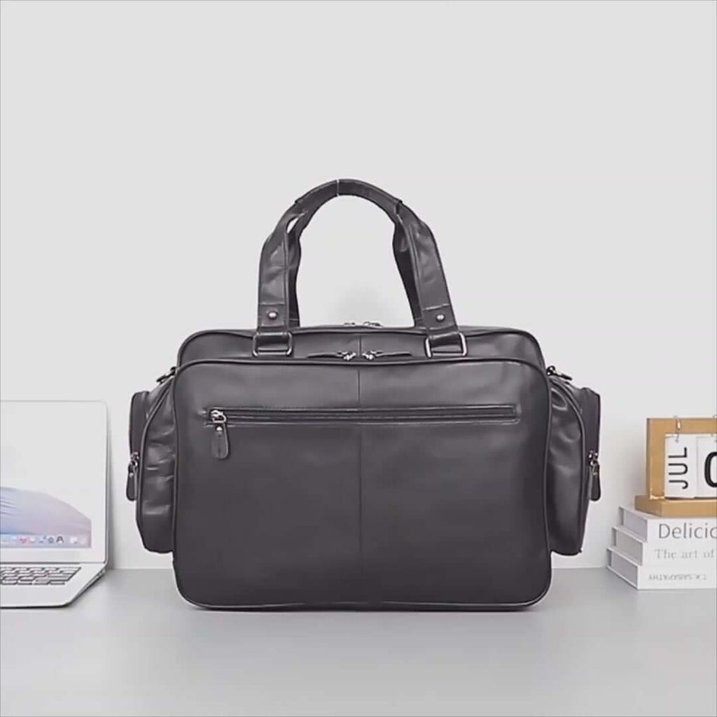 Men's Leather Laptop Bag – Stylish & Functional for Work & Travel