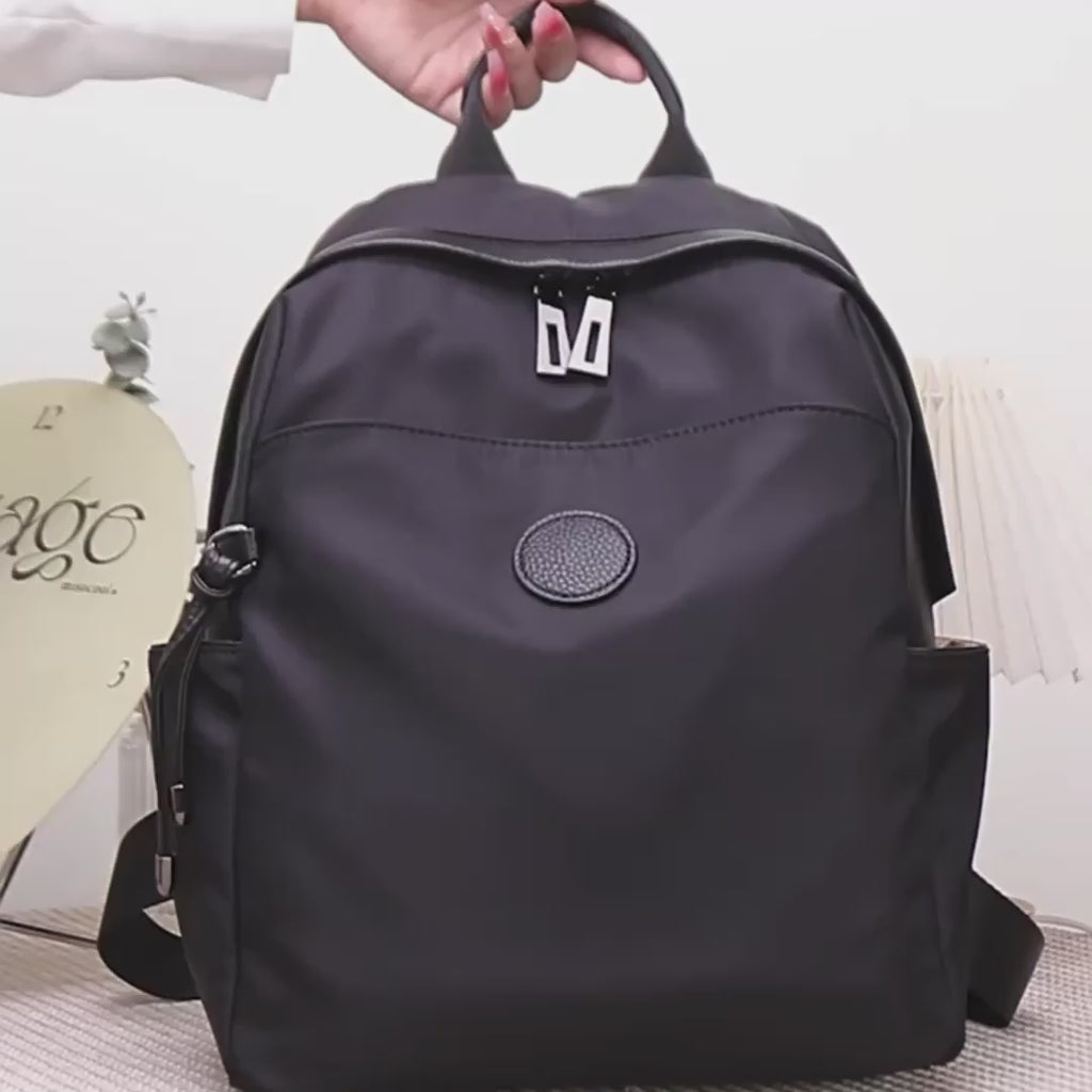Nylon Leather Backpack – Everyday Carry