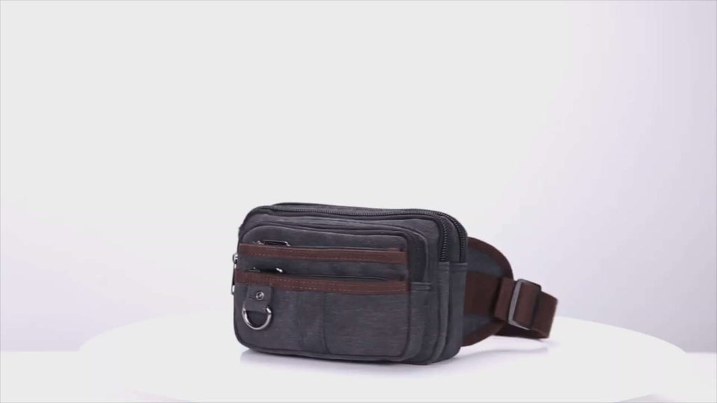 Canvas Waist Bag | Bum Bag