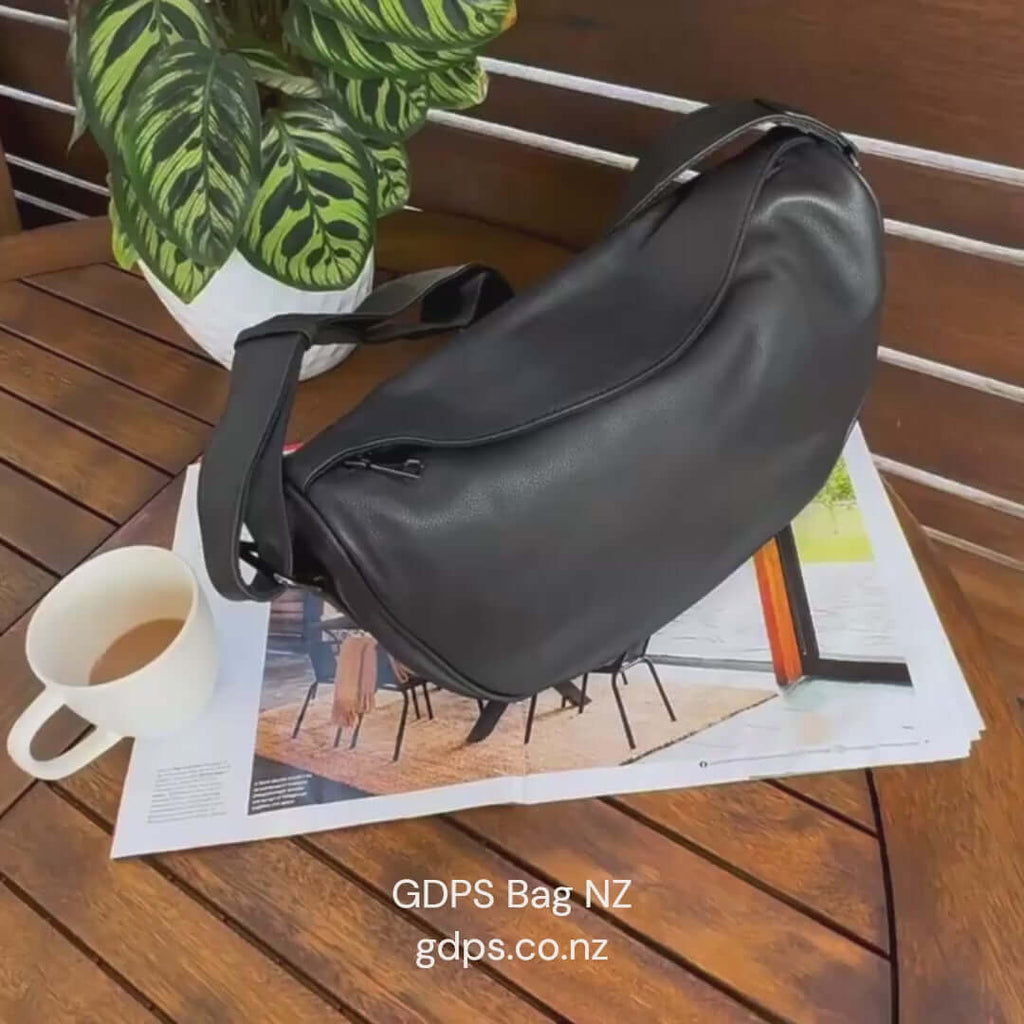Leather Shoulder Crossbody Bag | Chic and Supple