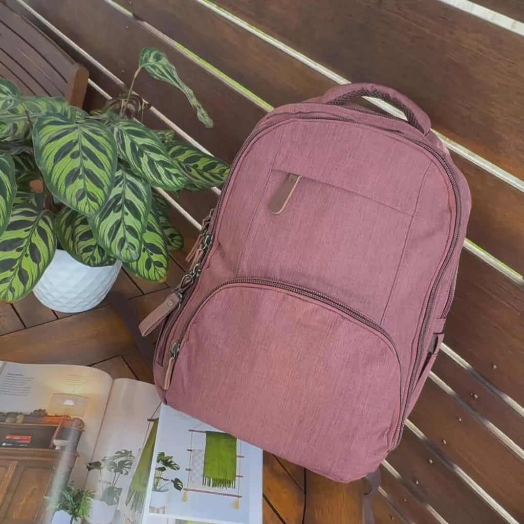 Versatile Waterproof Nappy Bag Laptop Backpack