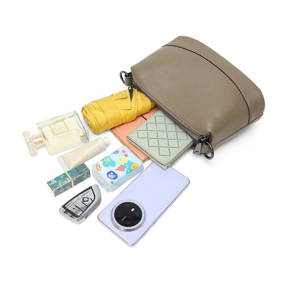 Interior filled with daily essentials.