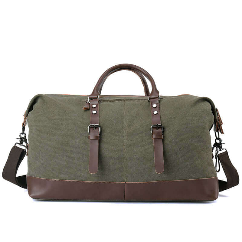 Back view of the travel large duffle bag.