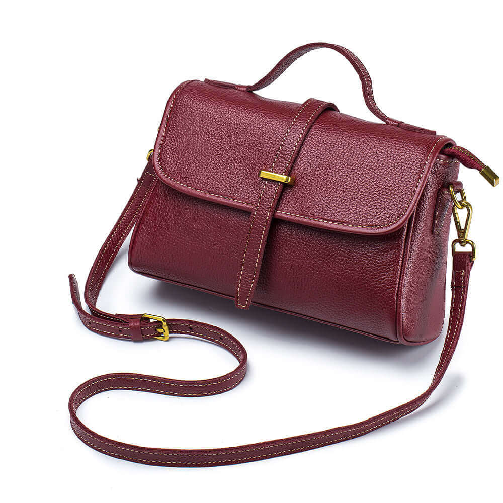 Retro-inspired leather crossbody bag suitable for various NZ occasions.