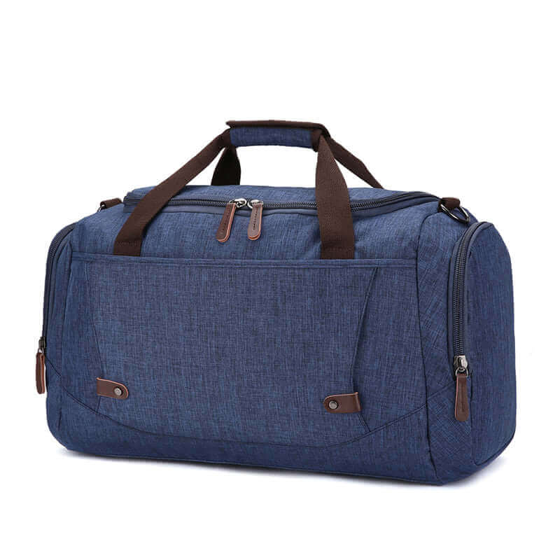 Versatile travel duffle bag for men and women.