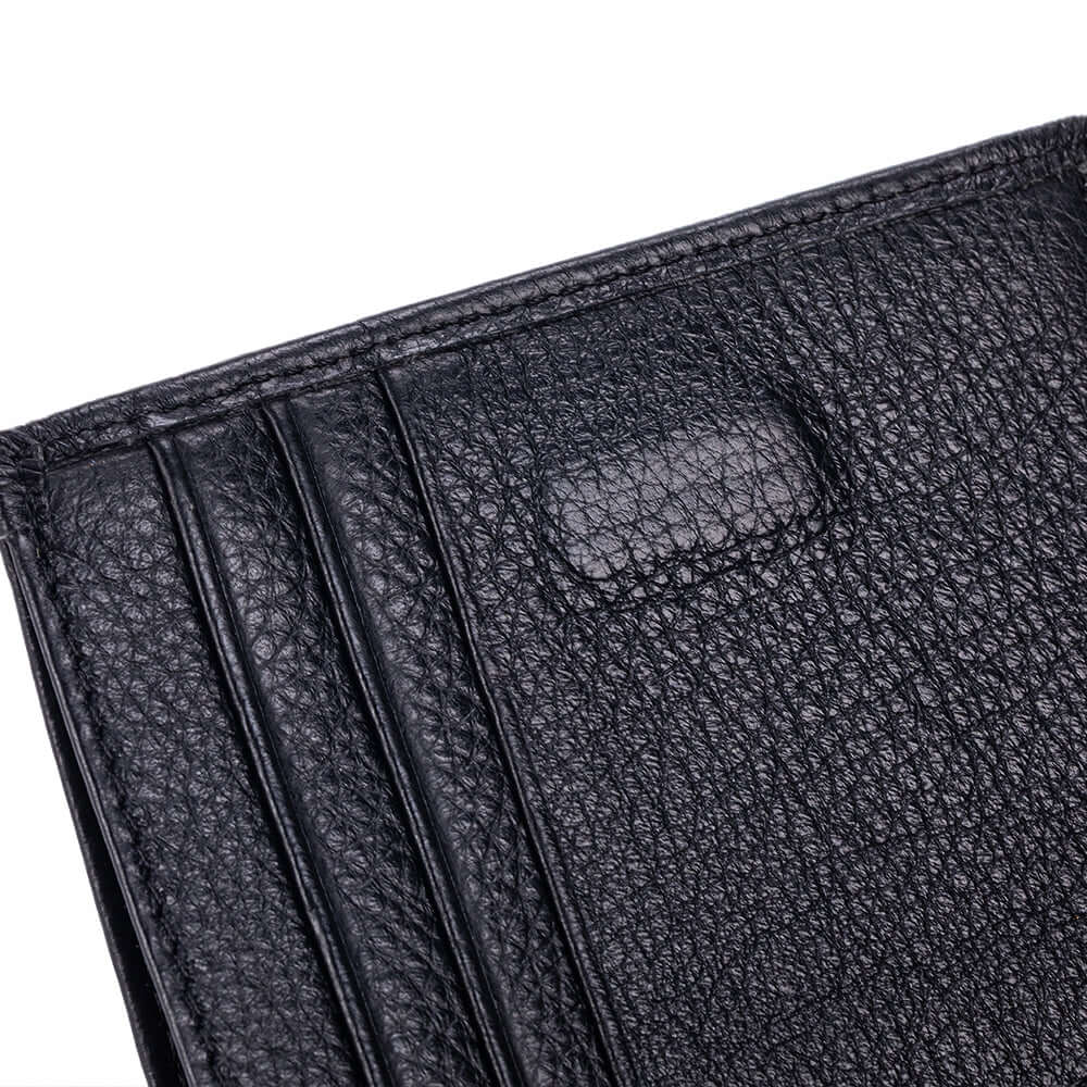 Close-up of premium soft leather texture