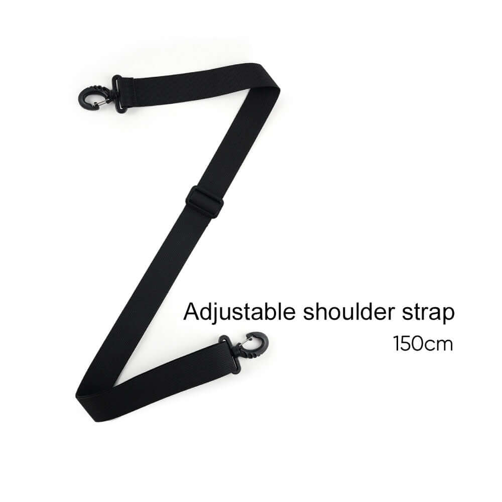 Adjustable shoulder strap of the waterproof travel duffle bag.
