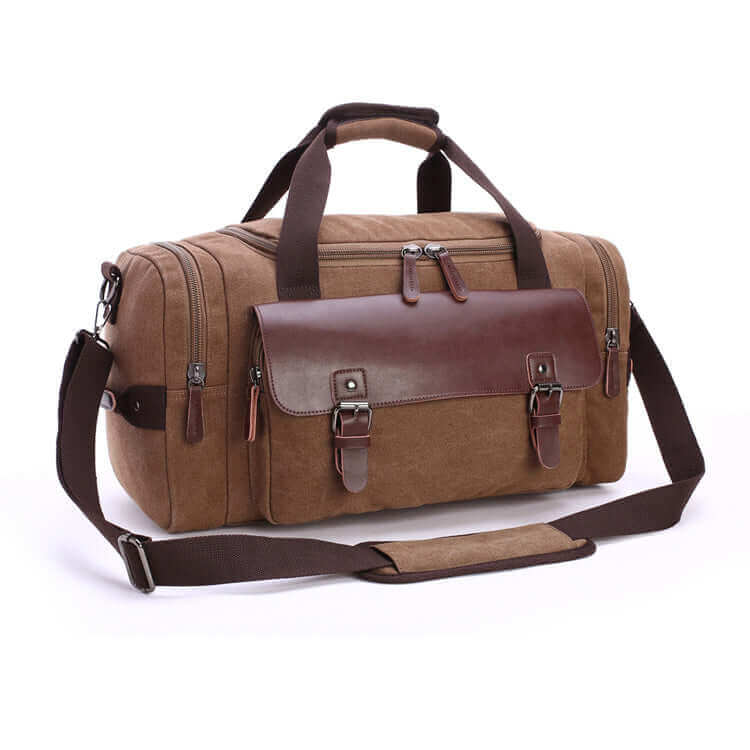 Small Canvas Travel Duffle Bag - 26L