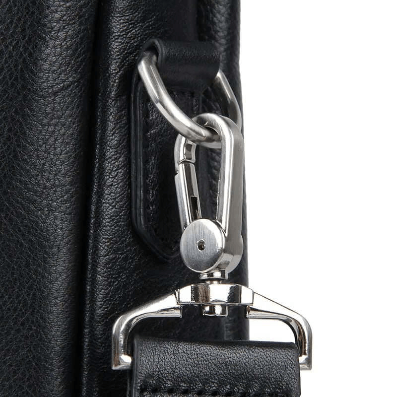 Men's Genuine Leather Business Briefcase14 Inch Laptop Bag Satchel NZ