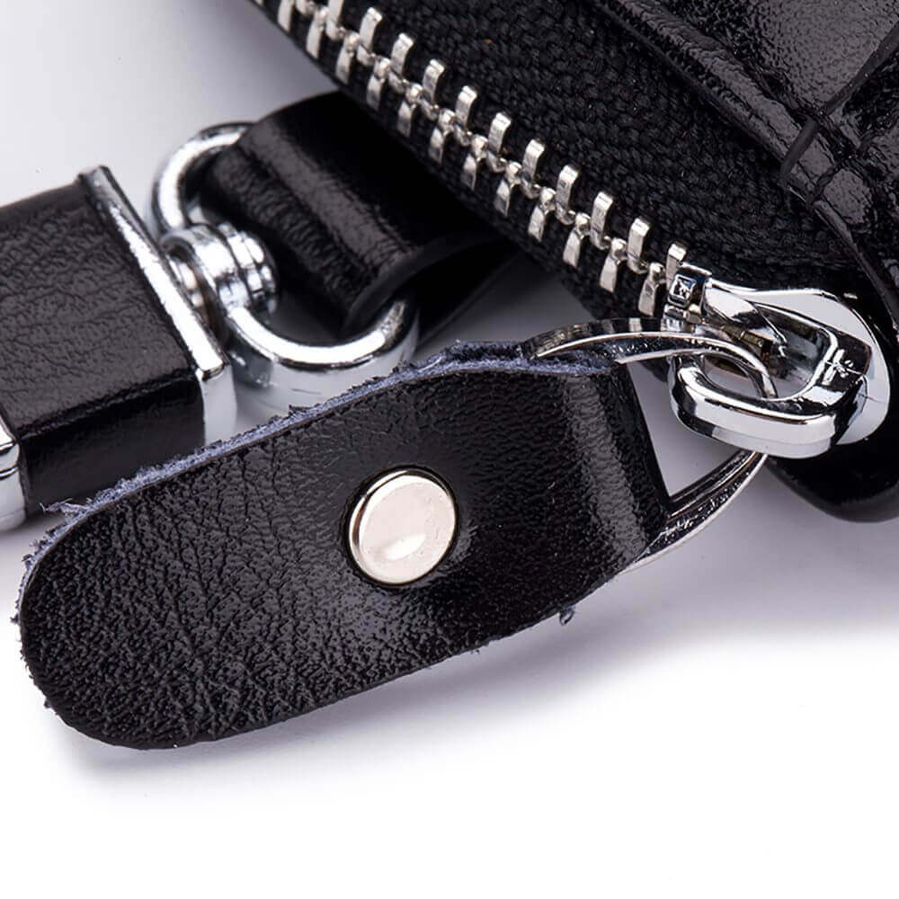 Men's Women's Leather Key Holder Card Case Keychain Wallet NZ