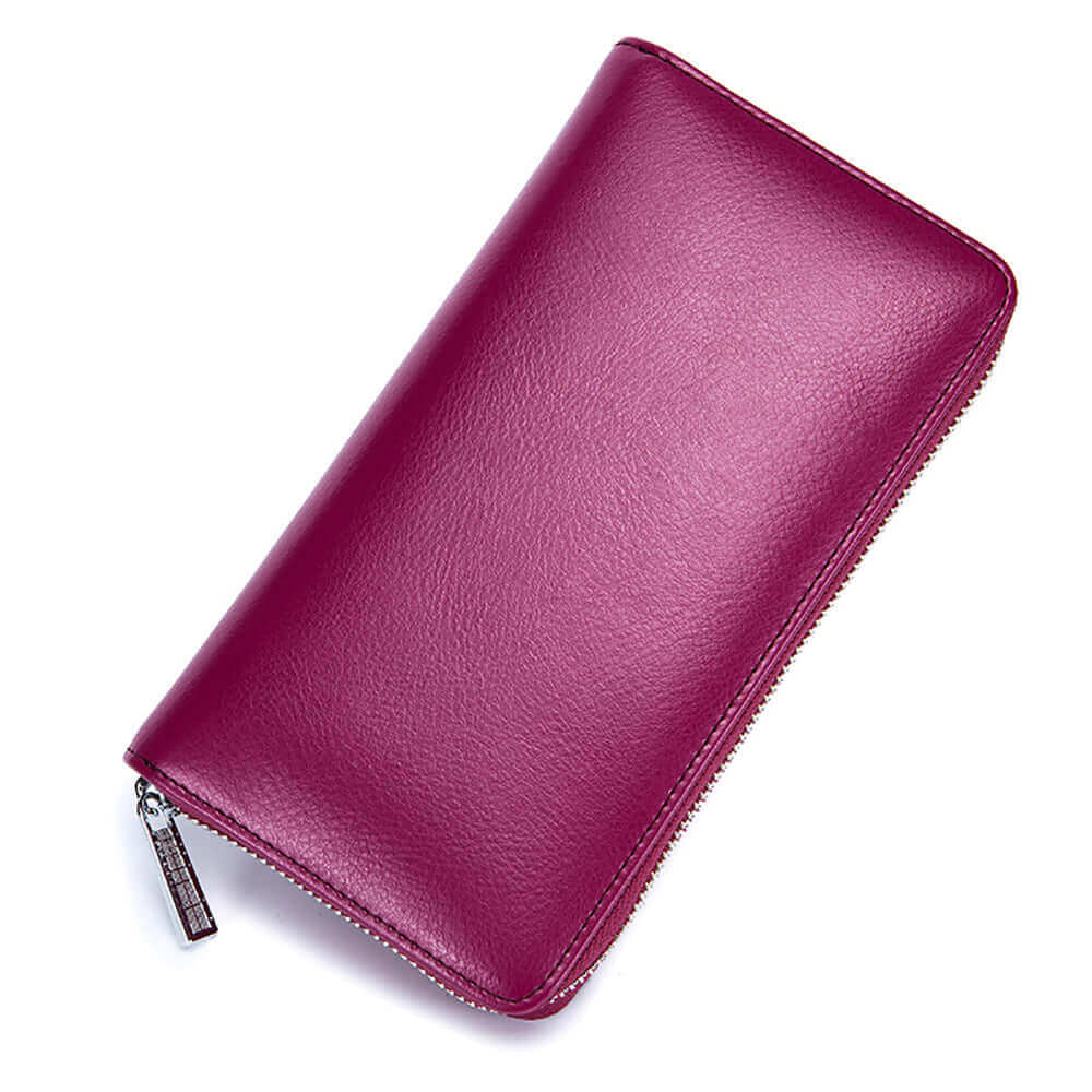 Spacious RFID Leather Card Holder Wallet | Long Design