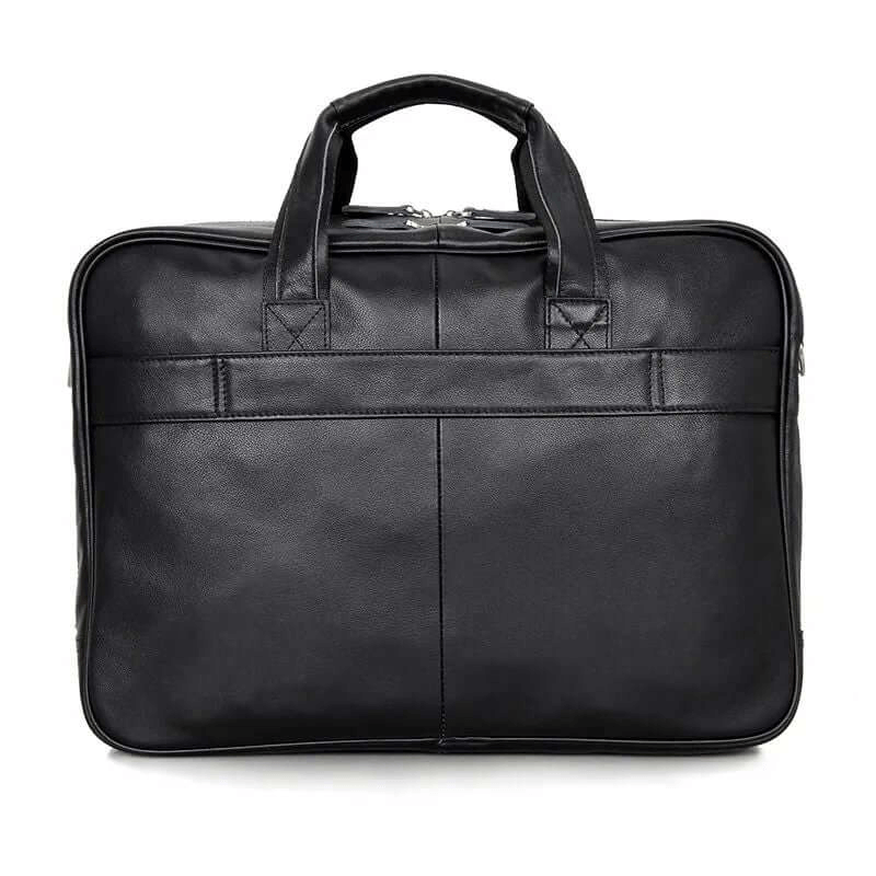 Men's Genuine Leather Large Business Briefcase 17 Inch Laptop Bag NZ