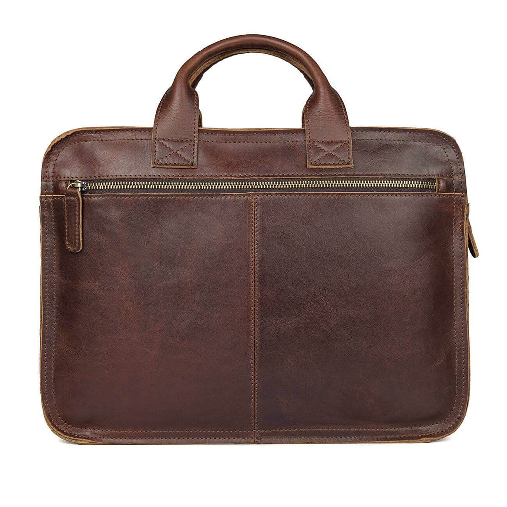 Vintage Men's Leather Briefcase Laptop Bag Satchel Business Bag NZ