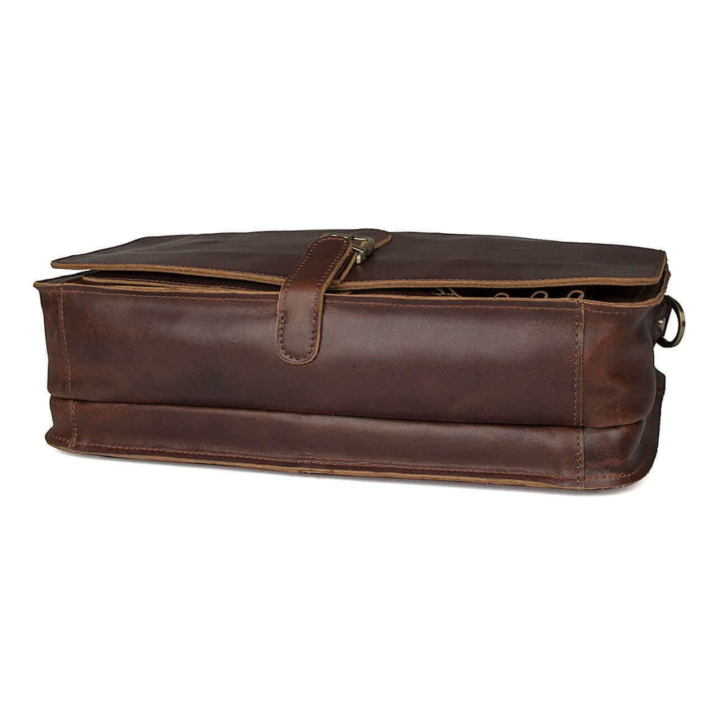 Vintage Men's Leather Briefcase Laptop Bag Satchel Business Bag NZ
